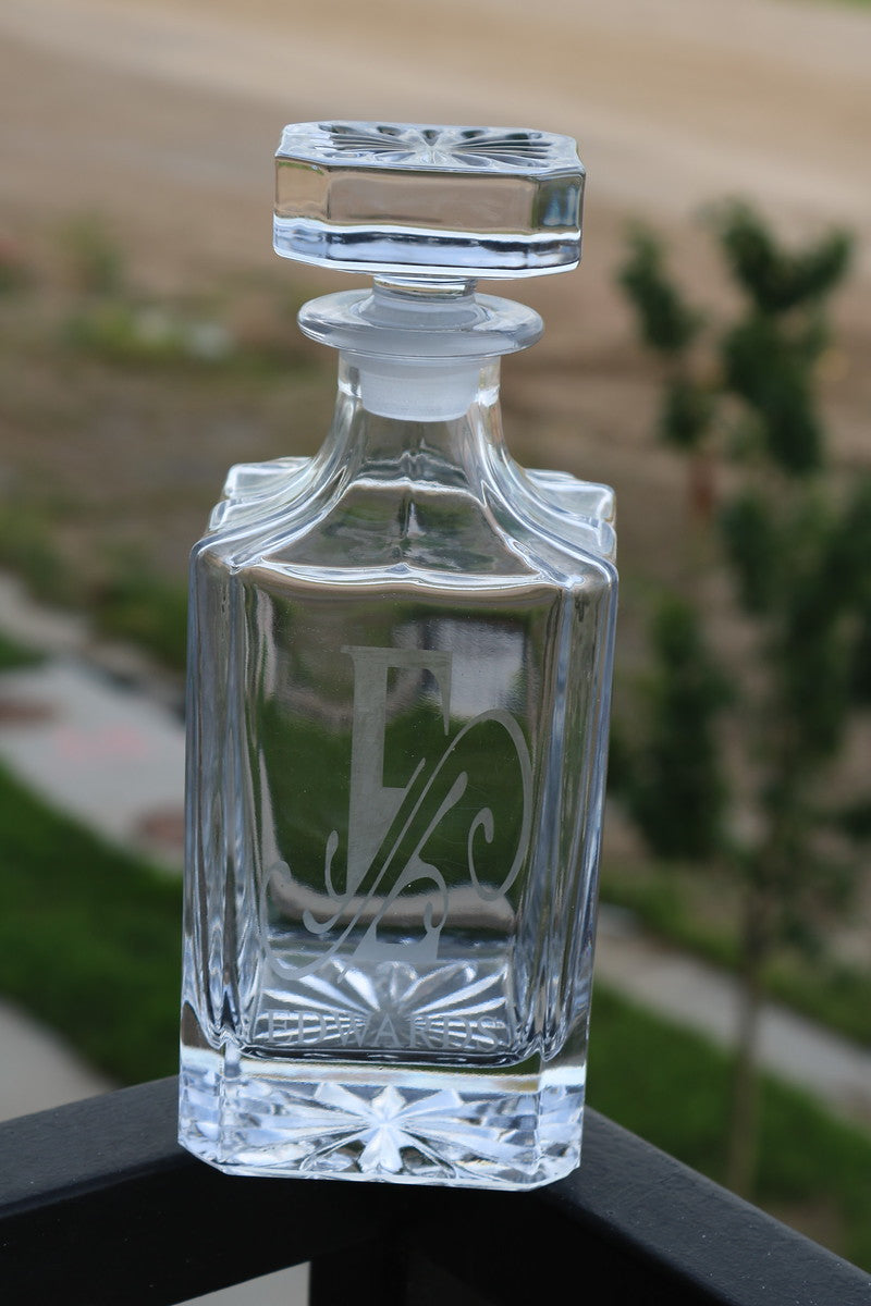Personalized Crystal Perfume Bottle- great birthday gift